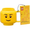 LEGO taza de cerámica Boy, pequeña, amarilla