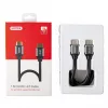 Cable HDMI Unitek C138W 2 m — HDMI 2.1, 48 Gbit/s, 4K/120Hz, HDR10 y Dolby Vision, ARC, conectores dorados