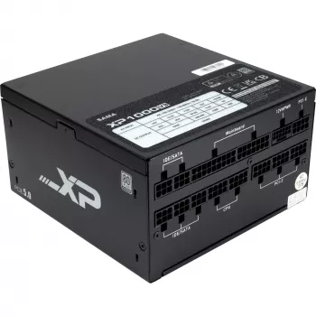 SAMA XPH-1000A, fuente de alimentación para PC 1x 12 pines GPU de alta potencia, 3x PCIe, gestión de cables, 1000 vatios