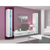 Estantería Cama VIGO NEW 180/40/30 blanco/blanco brillo