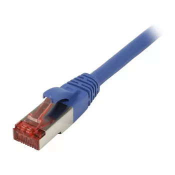 Cable de parcheo RJ45 - CAT6 250M - 2 m azul - S-STP (S/FTP) - TPE/LSZH (Superflex) - Synergy 21 -