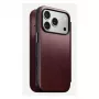 Funda para móvil Nomad Modern Leather Folio para Apple iPhone 17 Pro, 6,3