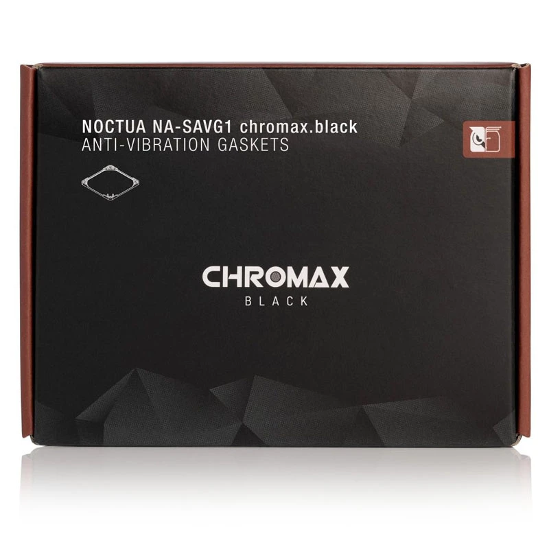 Junta antivibración Noctua NA-SAVG1 goma negra 3 uds.