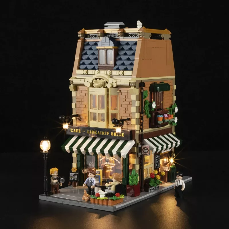 Lumibricks Buch-Café, Juguete de construcción