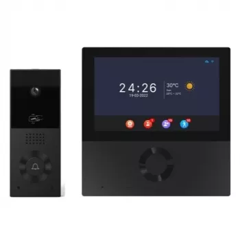Videoportero con monitor, Tuya, Wi-Fi, videoportero