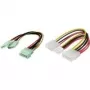 Cable Molex 4-Pin/Molex 4-Pin + Mini Spox 4-Pin, ShiverPeaks, BS78231