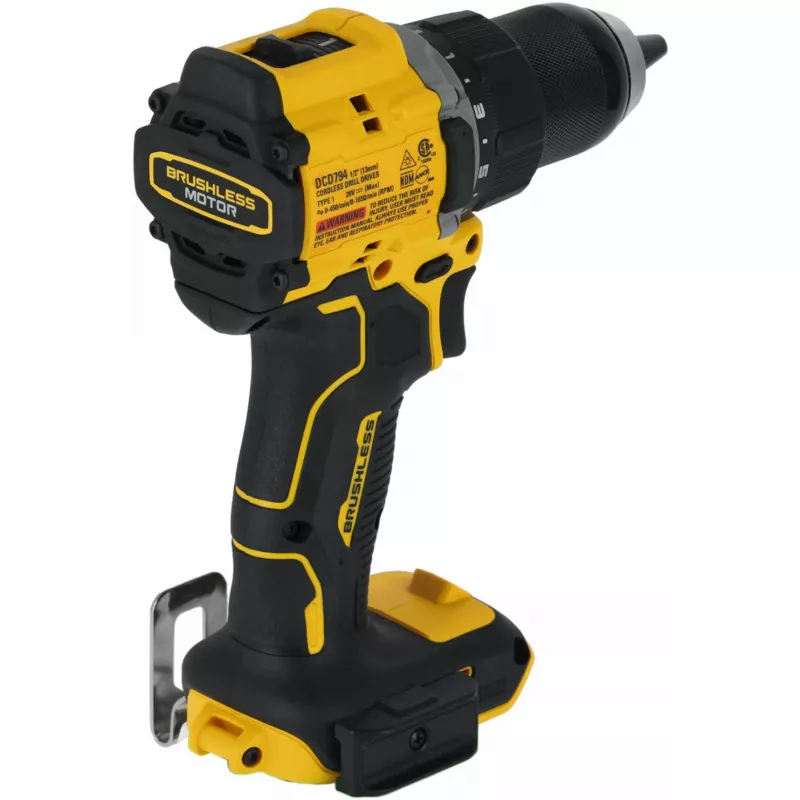 Taladro atornillador a batería DeWalt DCD794NT-XJ 18V motor sin escobillas diseño compacto