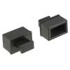 Tapa de seguridad para enchufes DeLOCK 64021 negra 10 uds.
