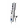 Lestar 5w Lv-530wa, protección contra sobretensiones, 1,5 m, gris Lv-530w G-a K. Sz 1,5m