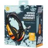 CANYON Star Raider GH-1A, auriculares gaming jack 3,5 mm con micrófono ajustable y control de volumen, con adaptador 2 en 1 de 3,5 mm, cable 2 m, negro, 0,23 kg