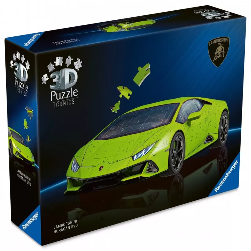 Puzle 3D 158 piezas Lamborghini Huracan EVO verde