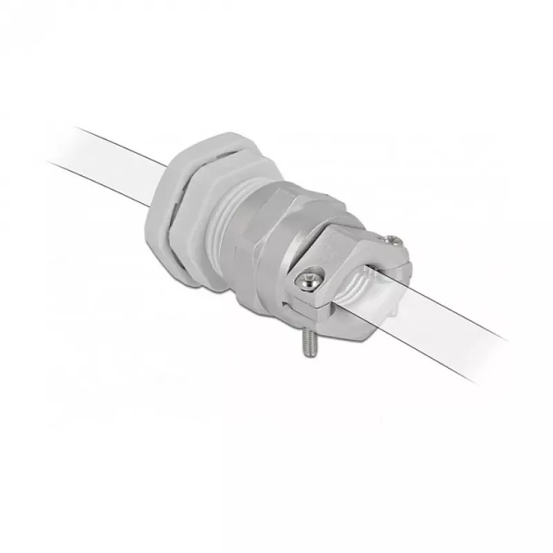Prensaestopas DeLOCK 60356 gris metal plástico 1 ud.