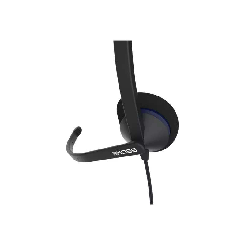 Koss | auriculares | CS195 USB | con cable | on-ear | micrófono | negro