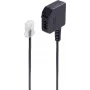 Cable de teléfono ShiverPeaks BS71041 0,2 m negro