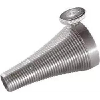 Cono adaptador testo 0554 9010 con tornillo de fijación para instrumentos de medición