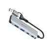 Adaptador TRACER A-5 USB Type-C a USB-A 2x USB-A + 2x USB-C