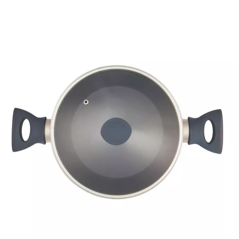 Olla Salter BW12270EU7 24 cm acero inoxidable, apta para inducción, redonda
