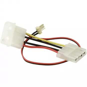 Sharkoon adaptador de 3 pines a 4 pines Sharkoon