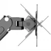 Soporte para monitor Maclean MC-860N, con pistón de gas, 13-27, 8 kg, Negro