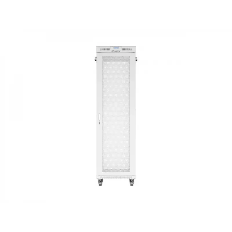 Armario rack LANBERG FF01-6842-23SL 42U 600x800 mm puertas frontal y trasera de malla