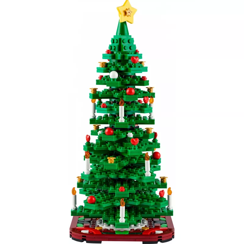 LEGO Árbol de Navidad Set 40573 — modelo de exposición de temporada, mini construcción decorativa