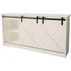 Cómoda 160x80x35 GRANERO blanco/blanco brillante