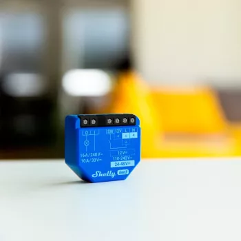 1 GEN3 relé inteligente Wi-Fi con contacto seco interruptor domótica compatible con Al - Shelly