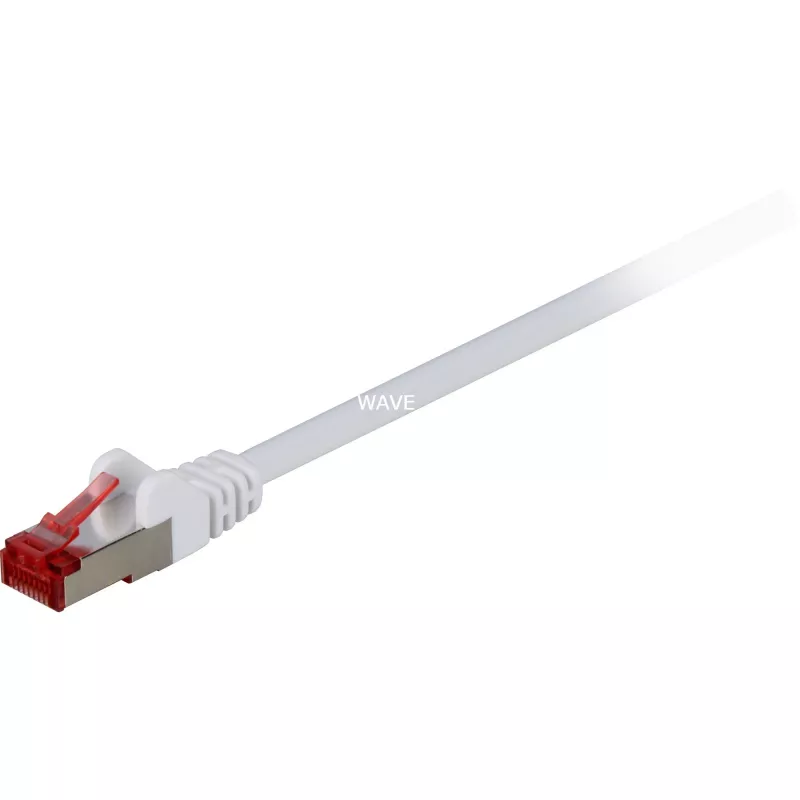 Cable de red Goobay CAT 6 latiguillo RJ-45 Cat6 20 m blanco