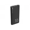 Batería externa Silicon Power QP15 10000 mAh, LiPo, 2x USB-A + 2x USB-C, entrada Micro-USB, negro