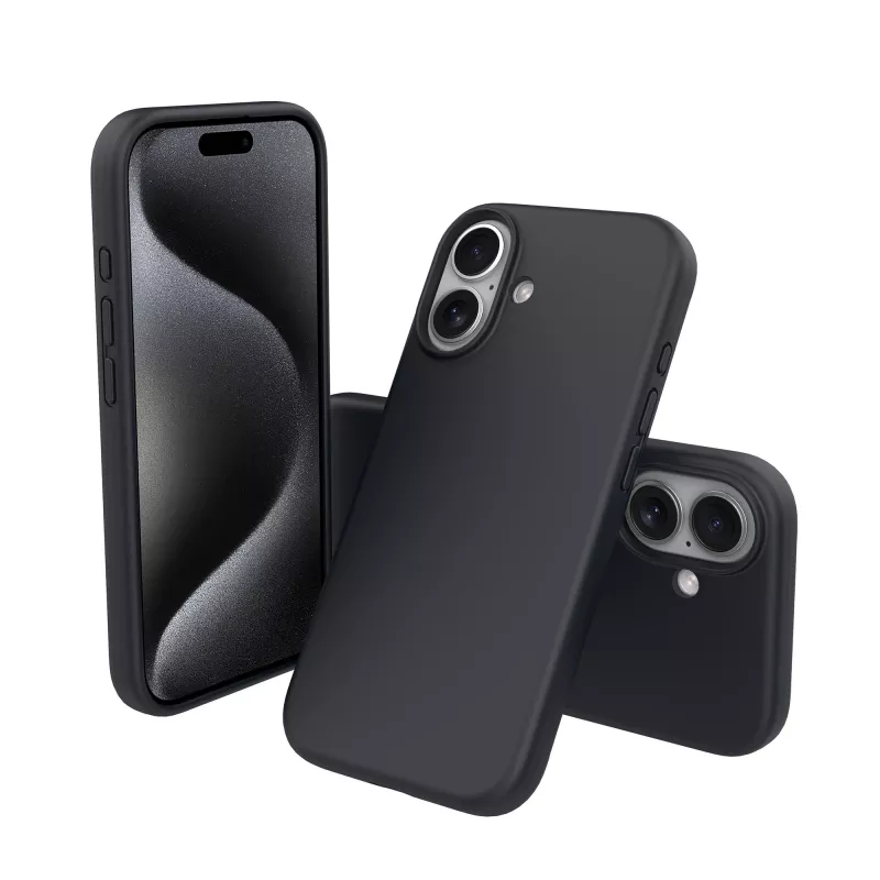 nevox StyleShell Shock 2523 funda para iPhone 17, negra