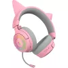 Razer Kraken Kitty V3 Pro - Quartz Auriculares Con cable e inalámbricos Diadema Gaming USB Type-A Bluetooth Rosa