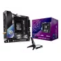 Placa base ASRock Phantom Gaming Z890I Nova WiFi — Intel Z890, LGA 1851, Mini-ITX, DDR5, 2x M.2, Wi‑Fi 6E/7, 5Gb LAN, Thunderbolt