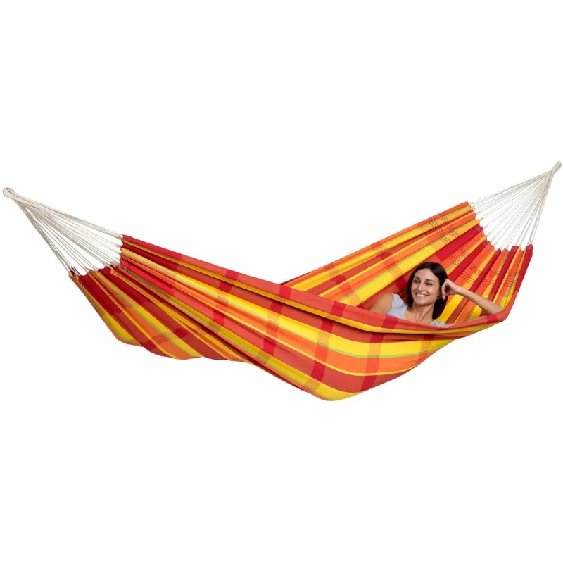 Hamaca Barbados Papaya AZ-1018200, hamaca de camping roja