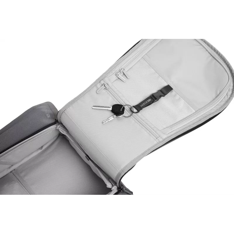 Mochila XDDESIGN Bizz Gris P705.932 – mochila urbana ligera y resistente al agua