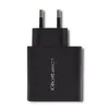 Fuente de alimentación QOLTEC 51717 45W 20V 3A cargador AC de interior para smartwatch, negro