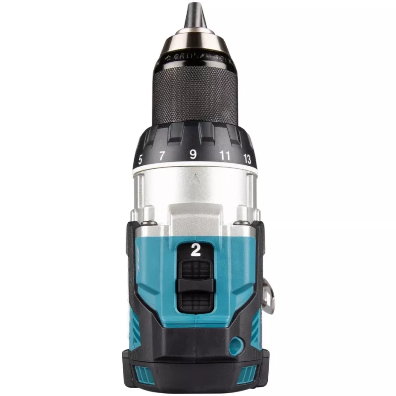 Makita DDF489RTJ Atornillador/atornillador de impacto a batería 1800 rpm Negro, Azul, Acero