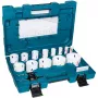 Makita - Set de sierras de corona - para madera, plástico, aluminio, acero - 16 piezas (D-63993)