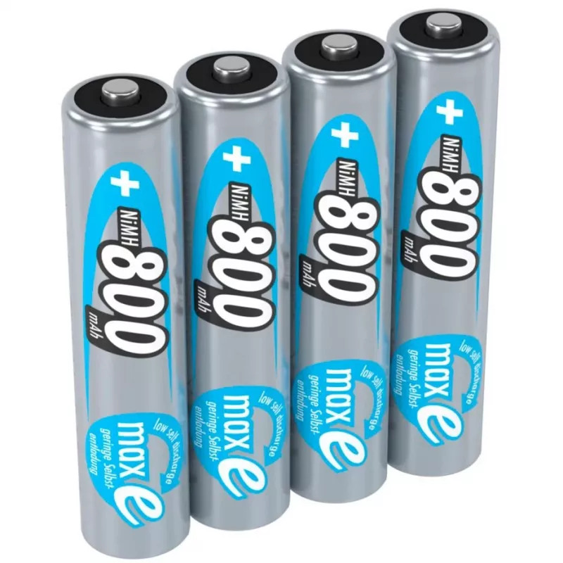 1x4 pila recargable Ansmann maxE NiMH Micro AAA 800 mAh 5035042