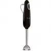 Batidora de brazo Smeg HBF03BLEU — 700 W batidora de mano, vaso de 1,4 L, cuchilla de acero inoxidable, negro