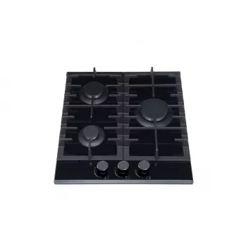MPM 45-GMH-16 encastre 45 cm gas 3 zonas de cocción negro