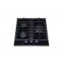 MPM 45-GMH-16 encastre 45 cm gas 3 zonas de cocción negro