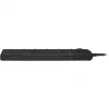 Regleta Brennenstuhl con interruptor individual 6 tomas – 6 dispositivos conmutables individualmente, cable de 2 m, negro