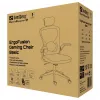 Silla gaming Sandberg ErgoFusion Basic asiento acolchado respaldo de malla negro
