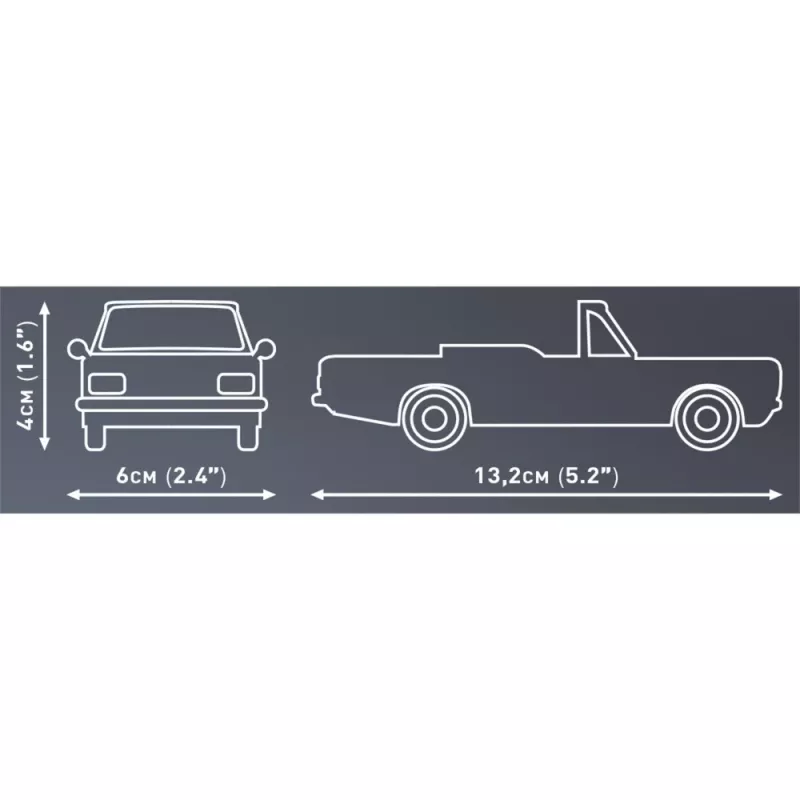 Juguete de construcción Cobi Opel Rekord C 1700 L Cabriolet maqueta, maqueta a escala