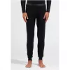 ODLO BL BOTTOM Pantalón largo MERINO, talla M, negro
