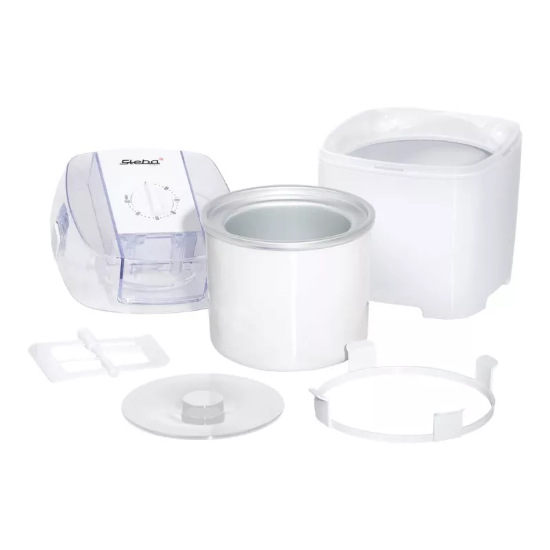 Máquina de helados Steba IC20 1,5L 9,5W Transparente Blanco