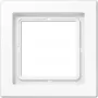 Jung marco 1 elemento blanco alpino horizontal/vertical LSD 981 BF WW (LSD981BFWW)