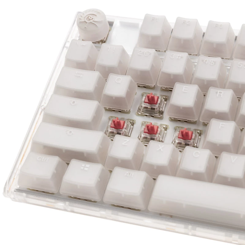 Teclado Ducky One 3 TKL Gaming USB QWERTY inglés blanco