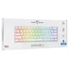 Teclado mecánico con cable White Shark Shinobi-2 (GK-004221) — switches azules, blanco, distribución US