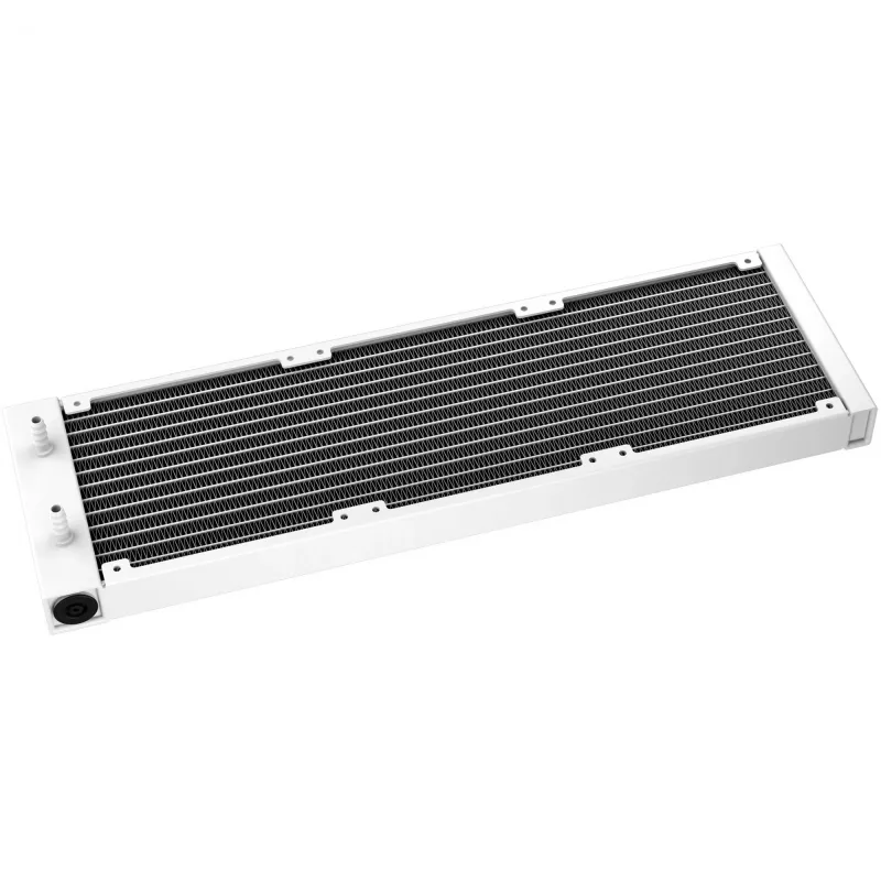 Refrigeración líquida todo en uno DeepCool LE360 WH V2 12 cm Blanco — radiador de 360 mm, 3 ventiladores de 120 mm, compatibilidad LGA 1851